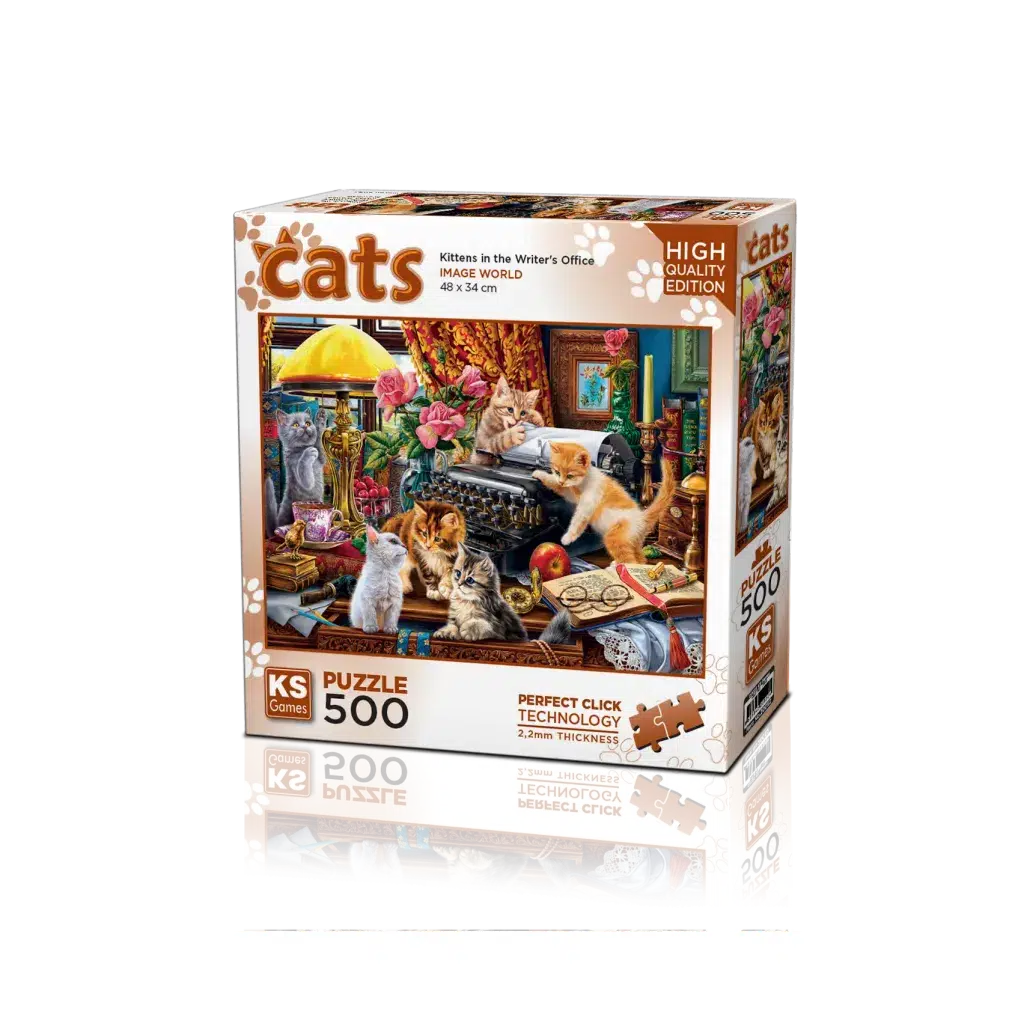 Kittens in the Writer’s Office