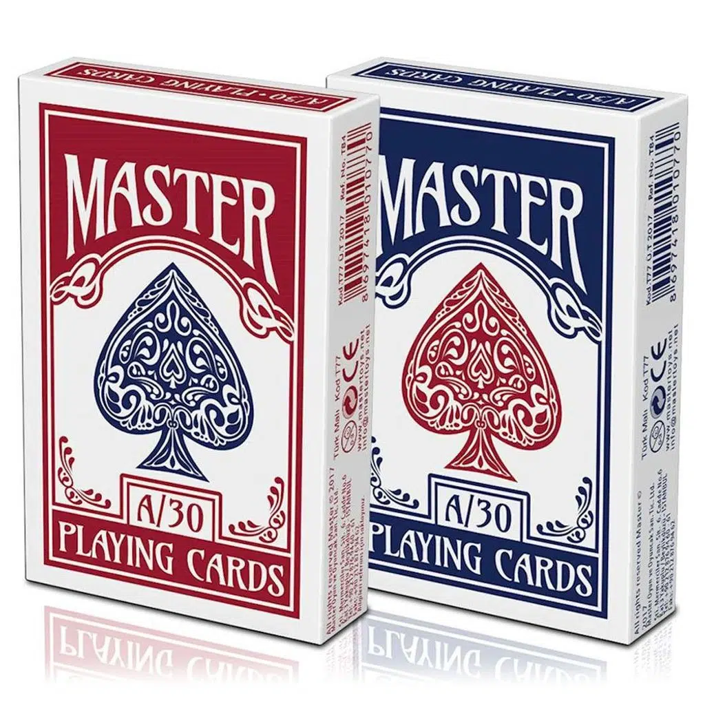 KS MASTER PLAYING CARDS OYUN KAĞIDI A/30 T 77 