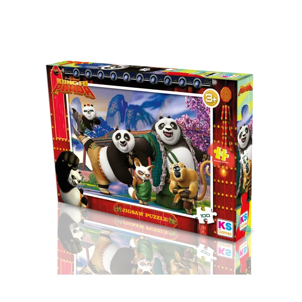 Kung Fu Panda 100 Parça Puzzle