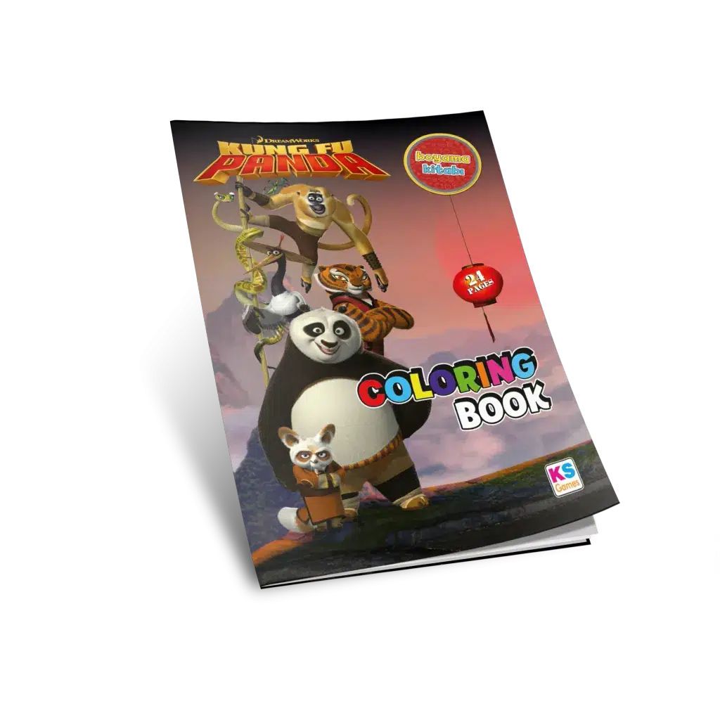 Kung Fu Panda Boyama Kitabı