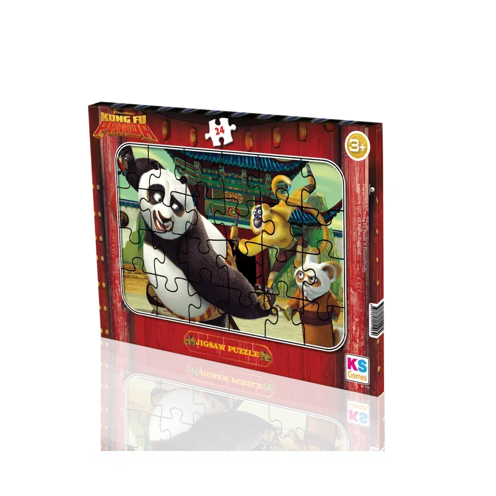 Kung Fu Panda Frame Puzzle Model 1