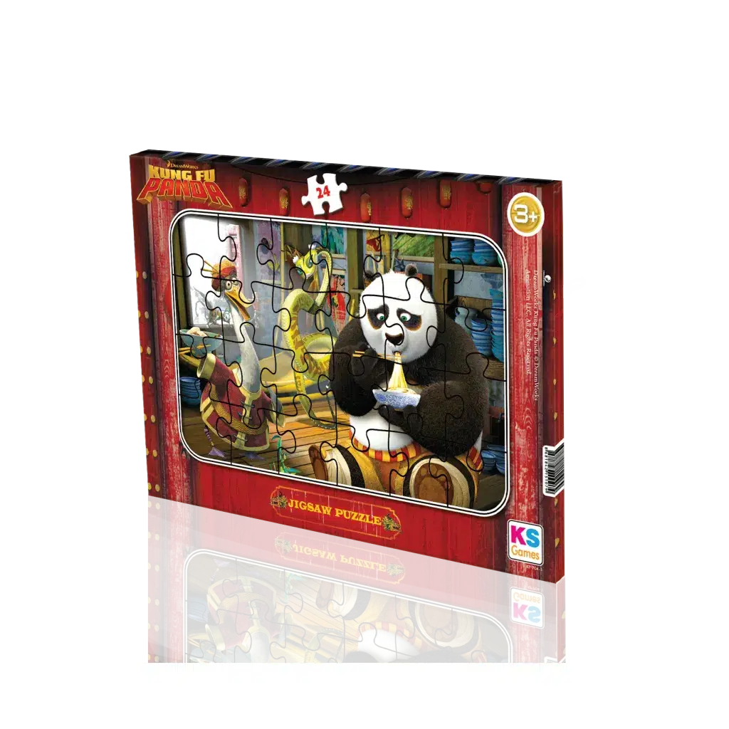 Kung Fu Panda Frame Puzzle Model 2