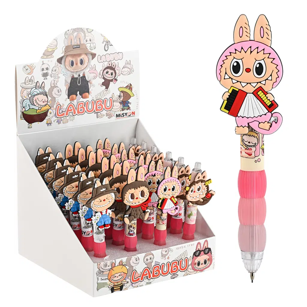 Labubu Figürlü Versatil Kalem 0,7 24 Lü
