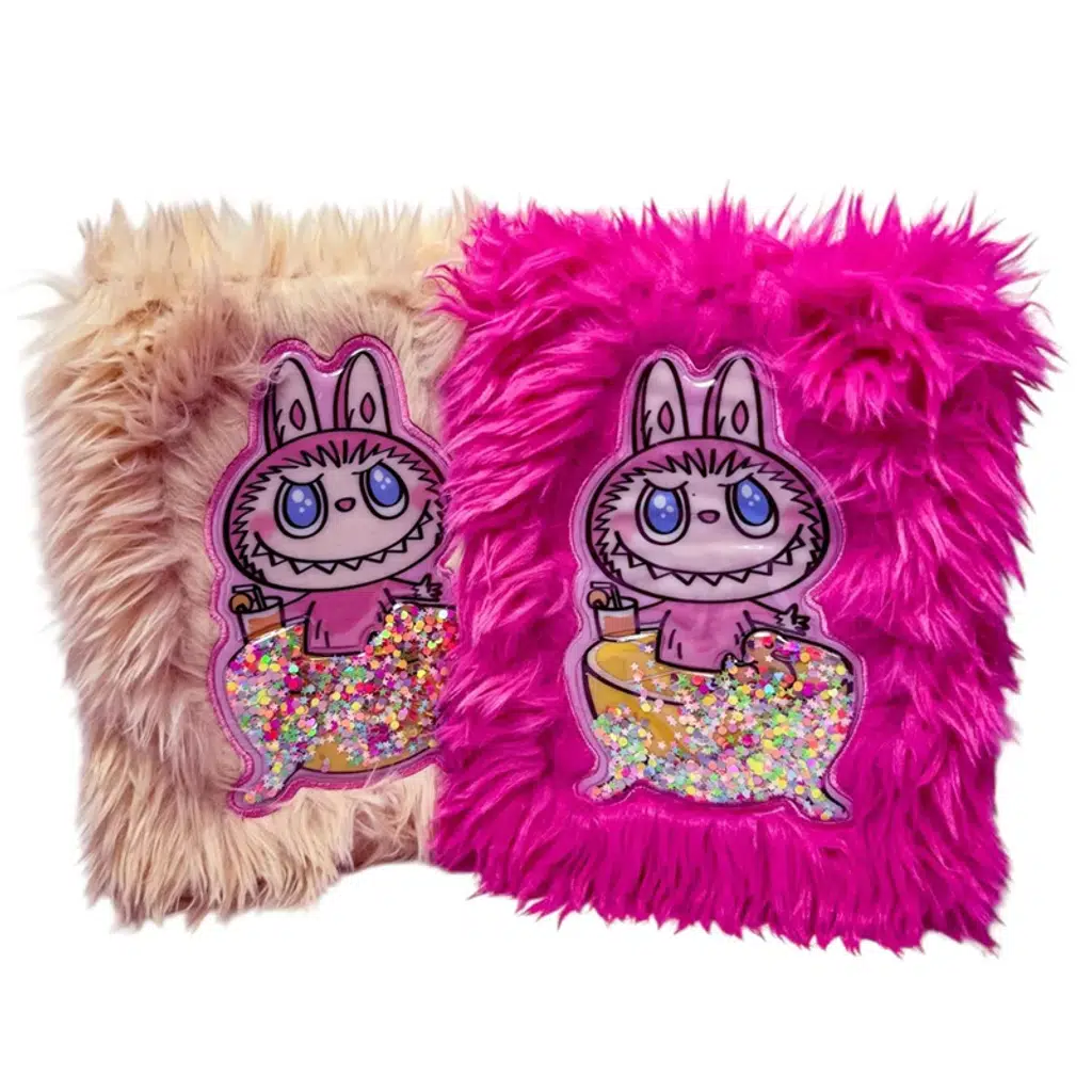 Labubu Peluş Hatıra Defteri Kilitli