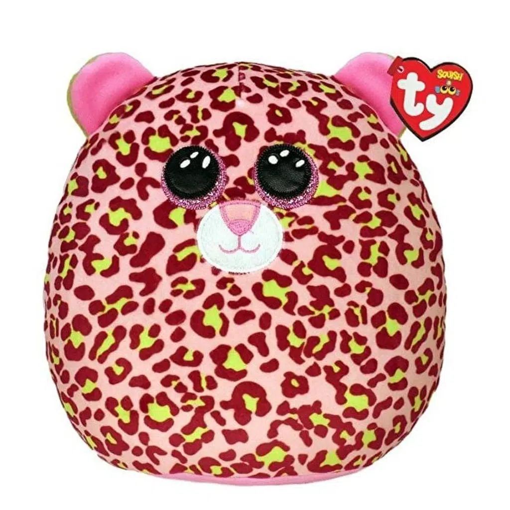 Lainey - Pembe Leopar Squishy 25 cm.