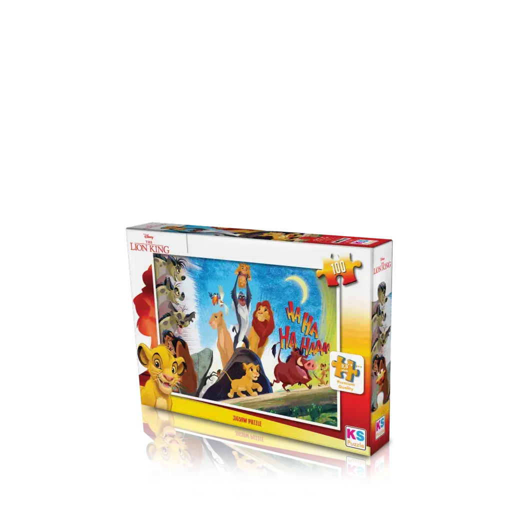 Lion King 100 Parça Puzzle