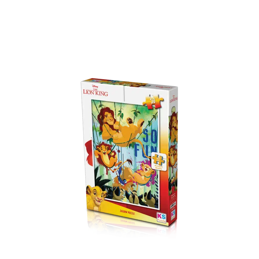 Lion King 50 Parça Puzzle