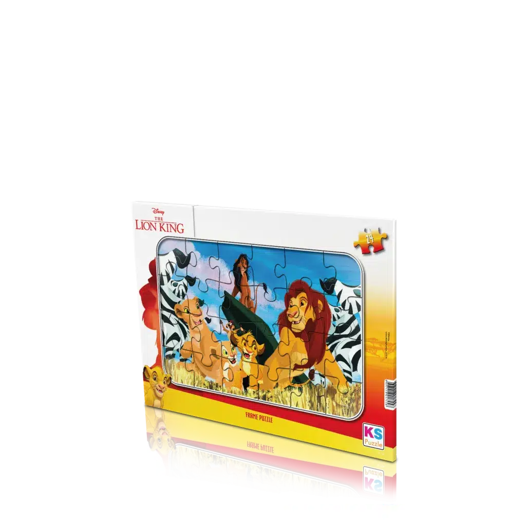 Lion King Frame Puzzle 24 Parça