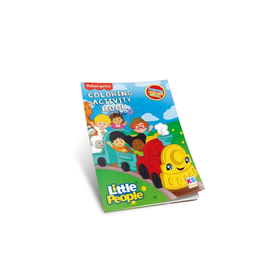 Lıttle People Colorıng Actıvıty Book Jobs