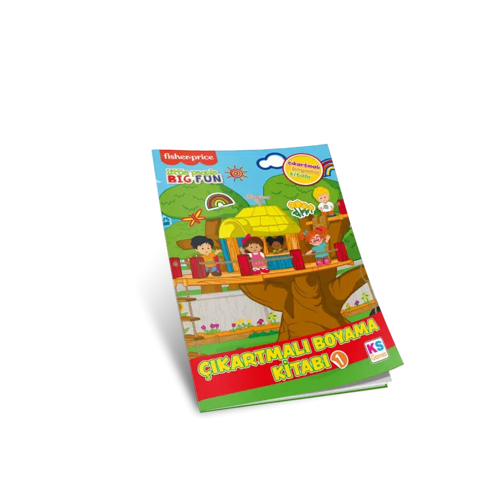 Lıttle People Colorıng Stıcker Book 1