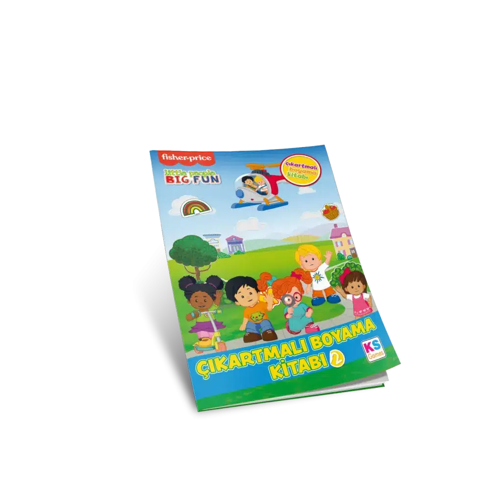 Lıttle People Colorıng Stıcker Book 2