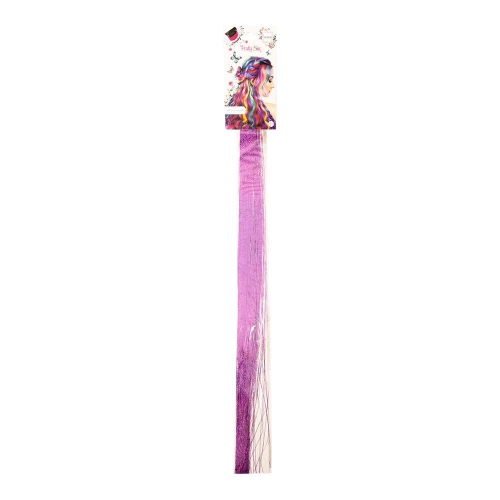 60 cm Renkli Saç Tokası - Mor