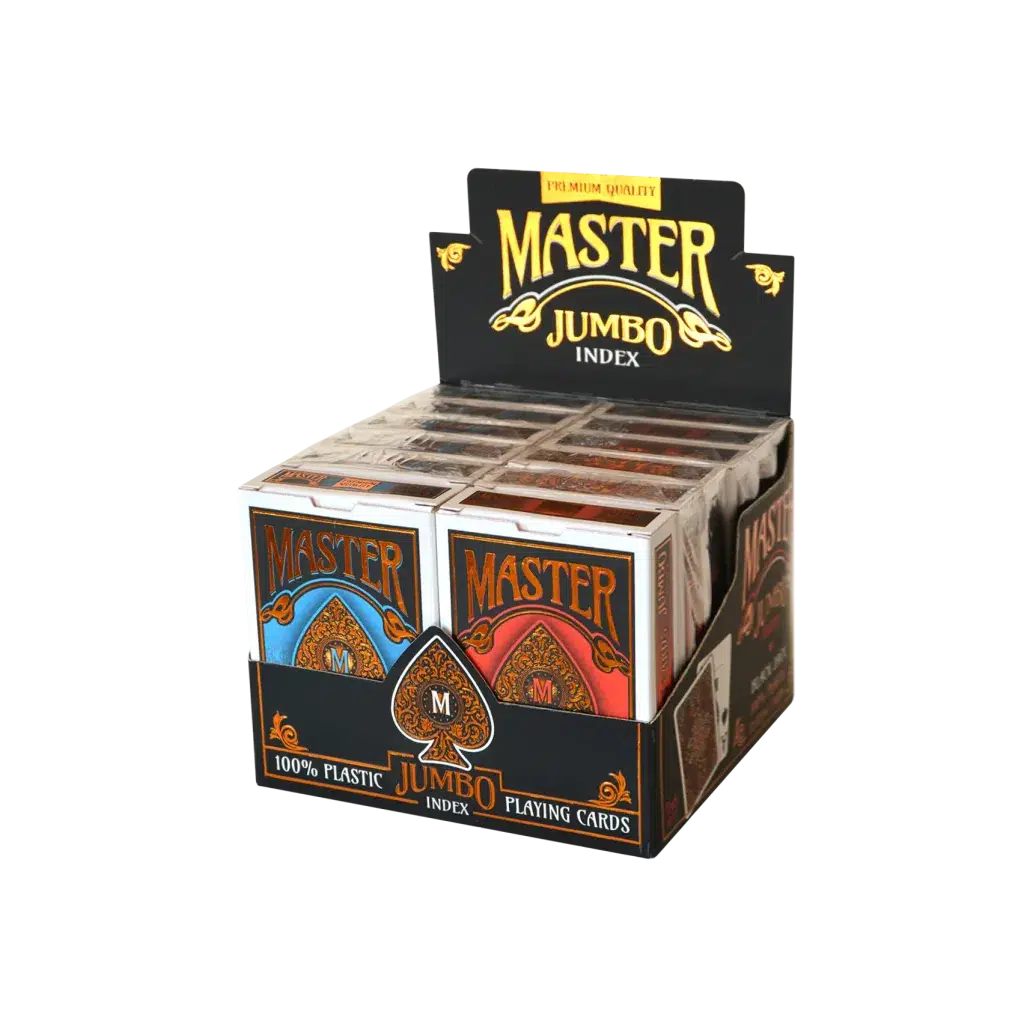 Master Jumbo İndex Plastik Oyun Kağıdı