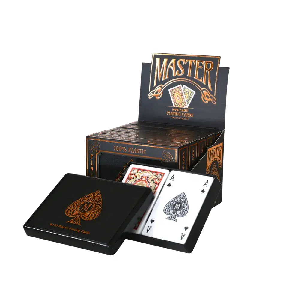 Master Plastik 2'li Oyun Kağıdı (Mika Kutu)