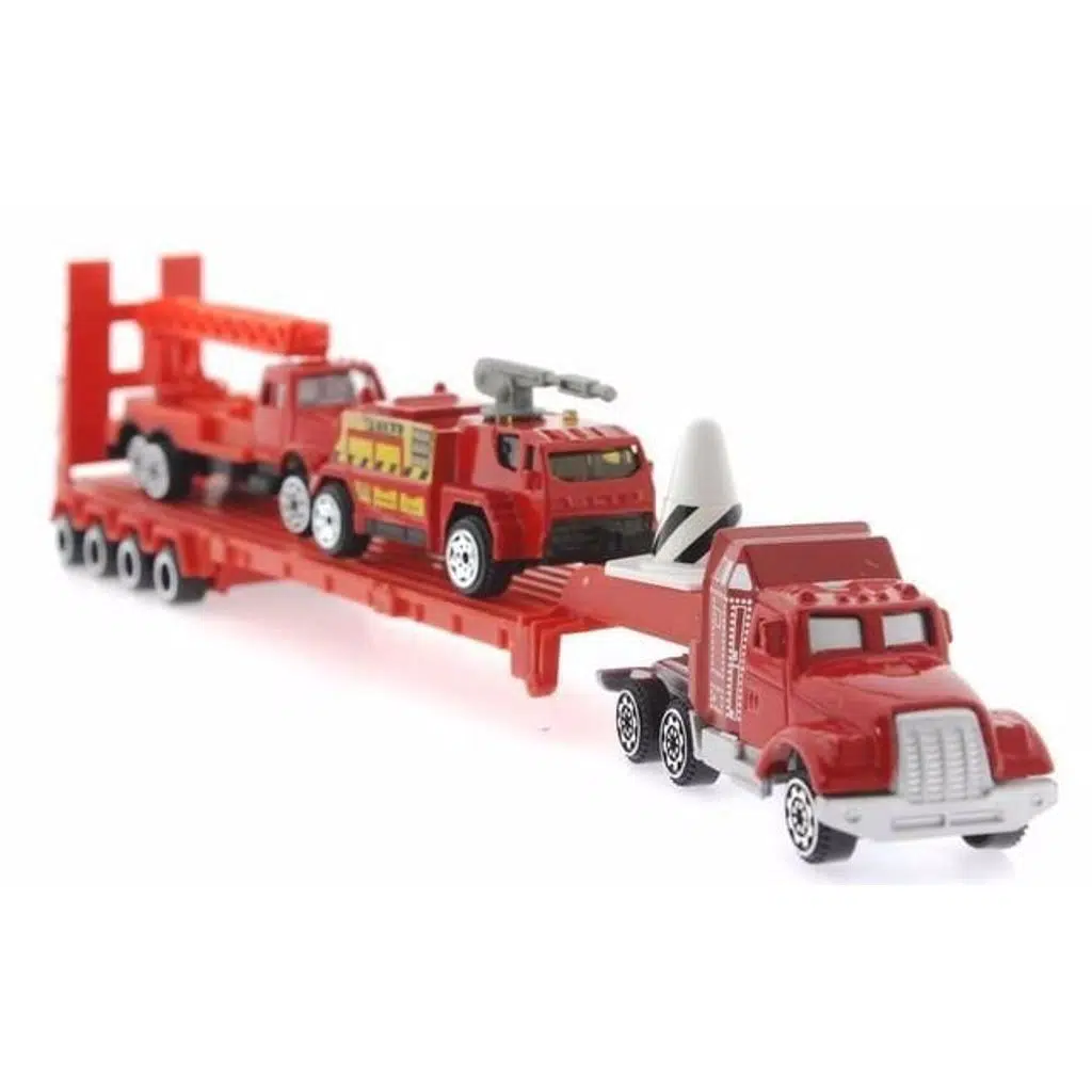 Metal Tırlı ve Söndürücülü İtfaiye Seti