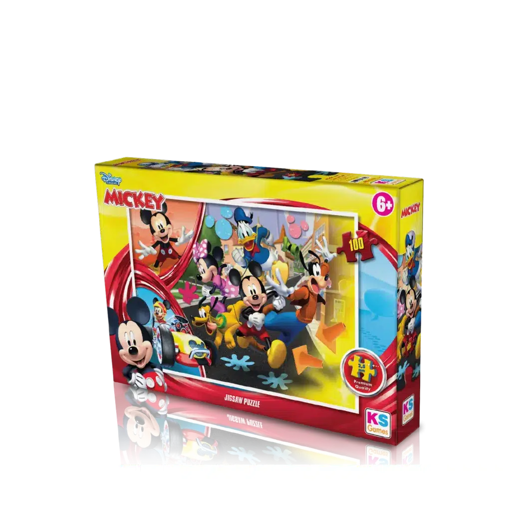 Mickey Mouse 100 Parça Puzzle