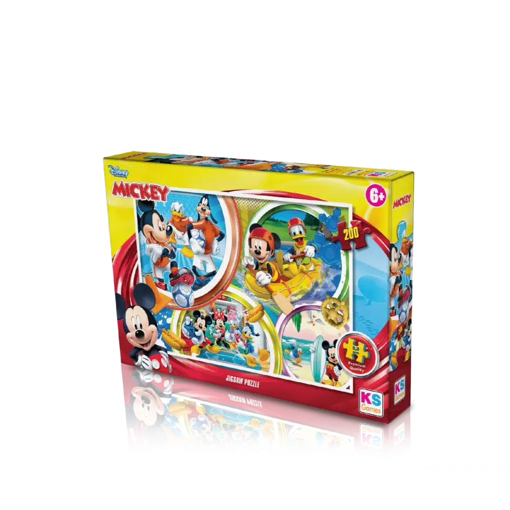 Mickey Mouse 200 Parça Puzzle
