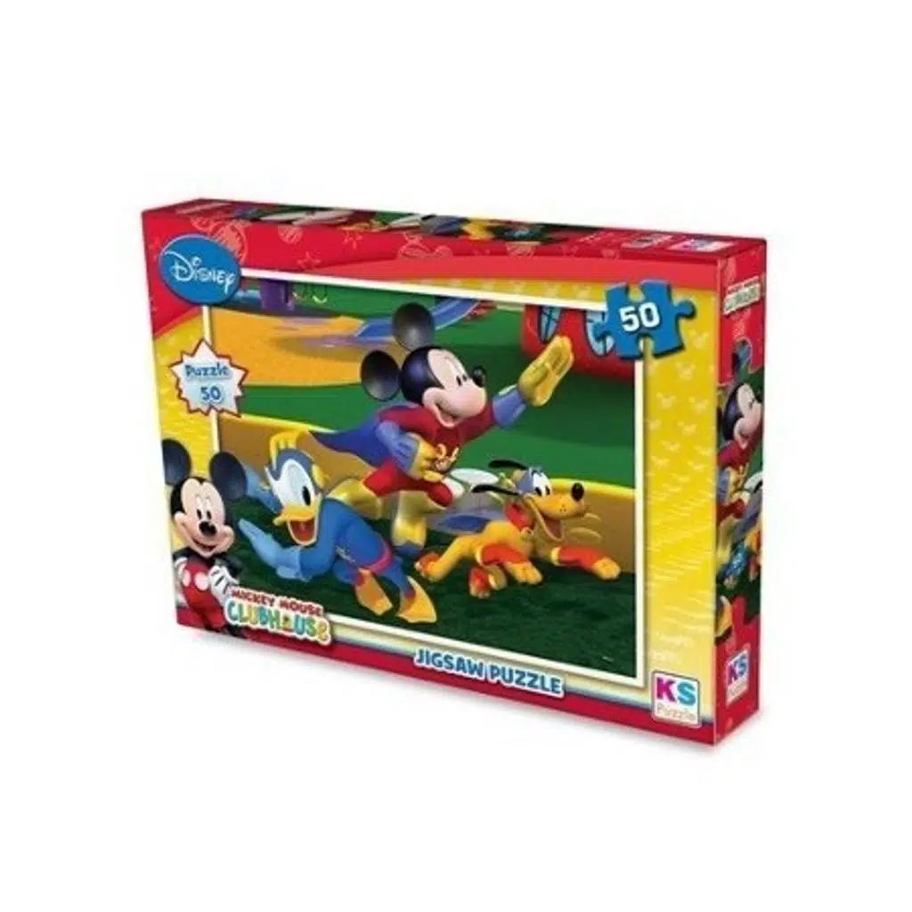 Mickey Mouse 50 Parça Puzzle