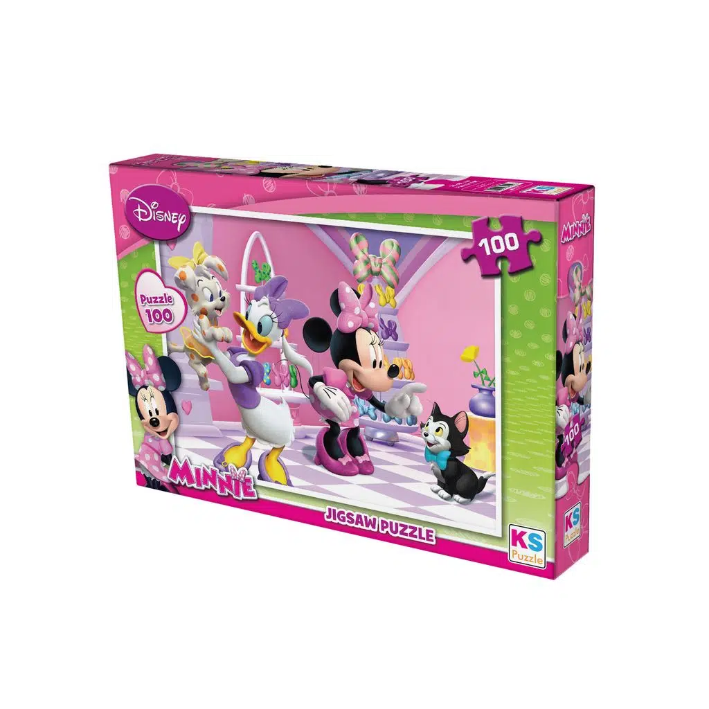 Minnie Mouse 100 Parça Puzzle
