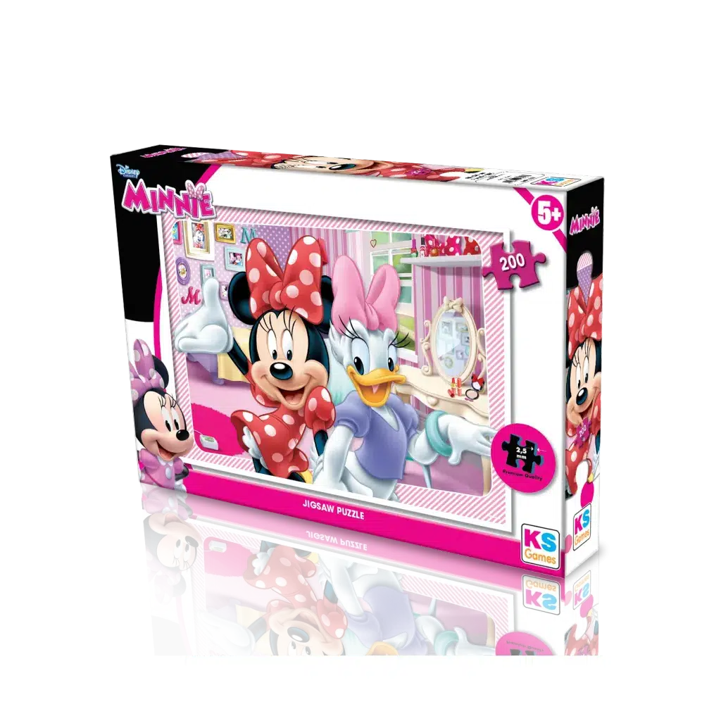 Minnie Mouse 200 Parça Puzzle