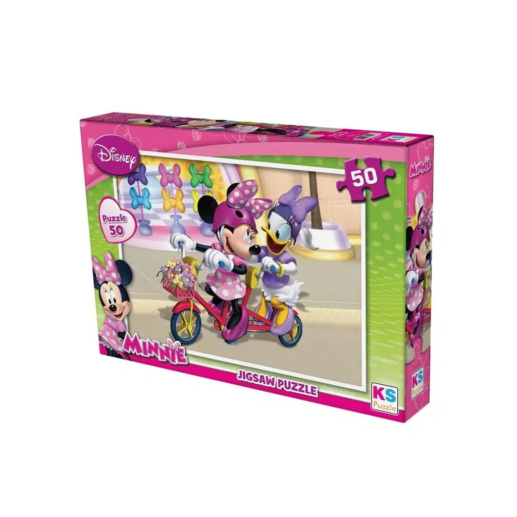 Minnie Mouse 50 Parça Puzzle