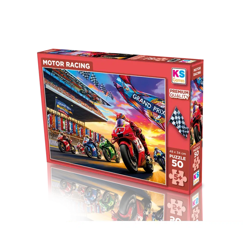 Motor Racing 50 Parça