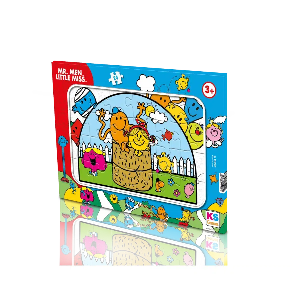 Mr. Men Frame Puzzle Model 1