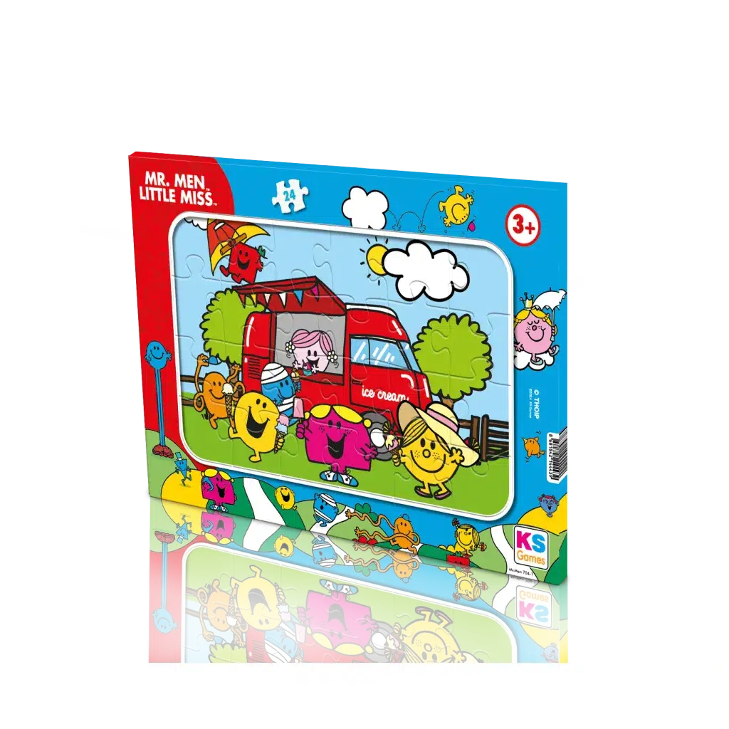 Mr. Men Frame Puzzle Model 2