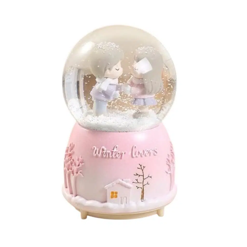 Müzikli Işıklı Sulu Küre Mega Boy