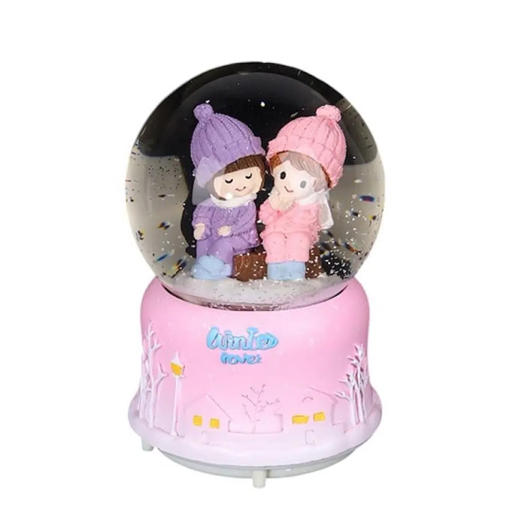 Müzikli Işıklı Sulu Küre Mega Boy