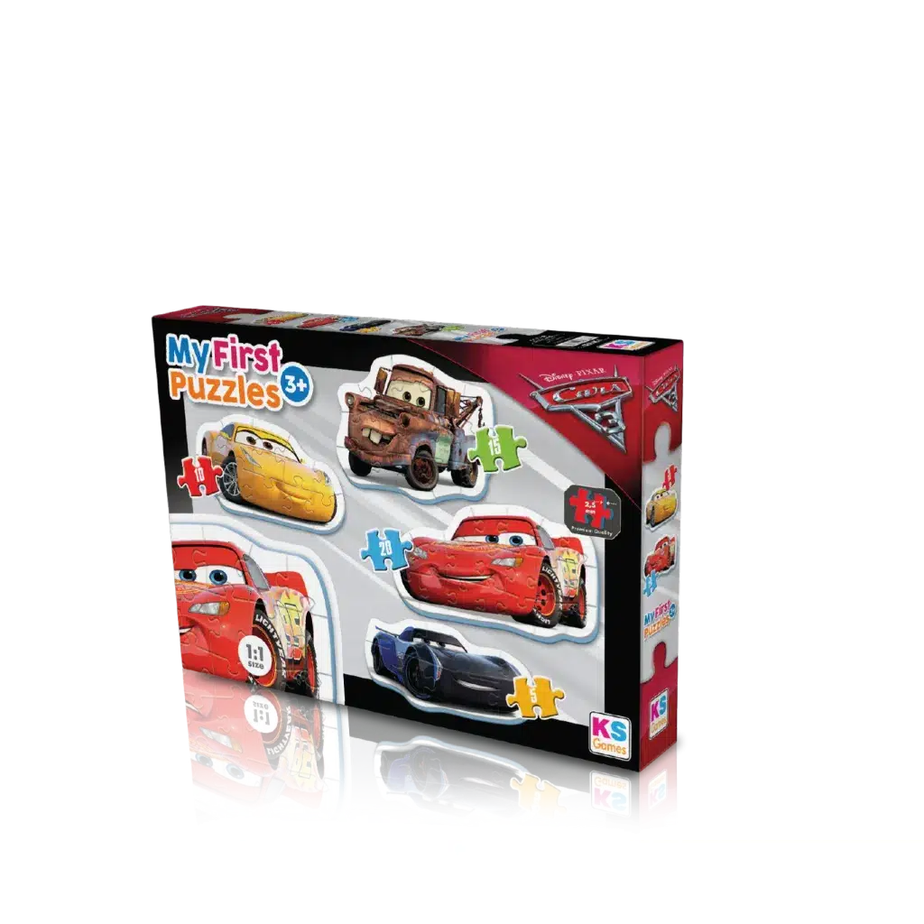 MyFirst CutOut Puzzles 4in1 Cars
