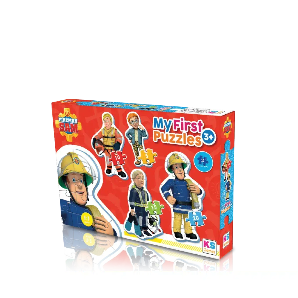 MyFirst CutOut Puzzles 4in1 Fireman Sam
