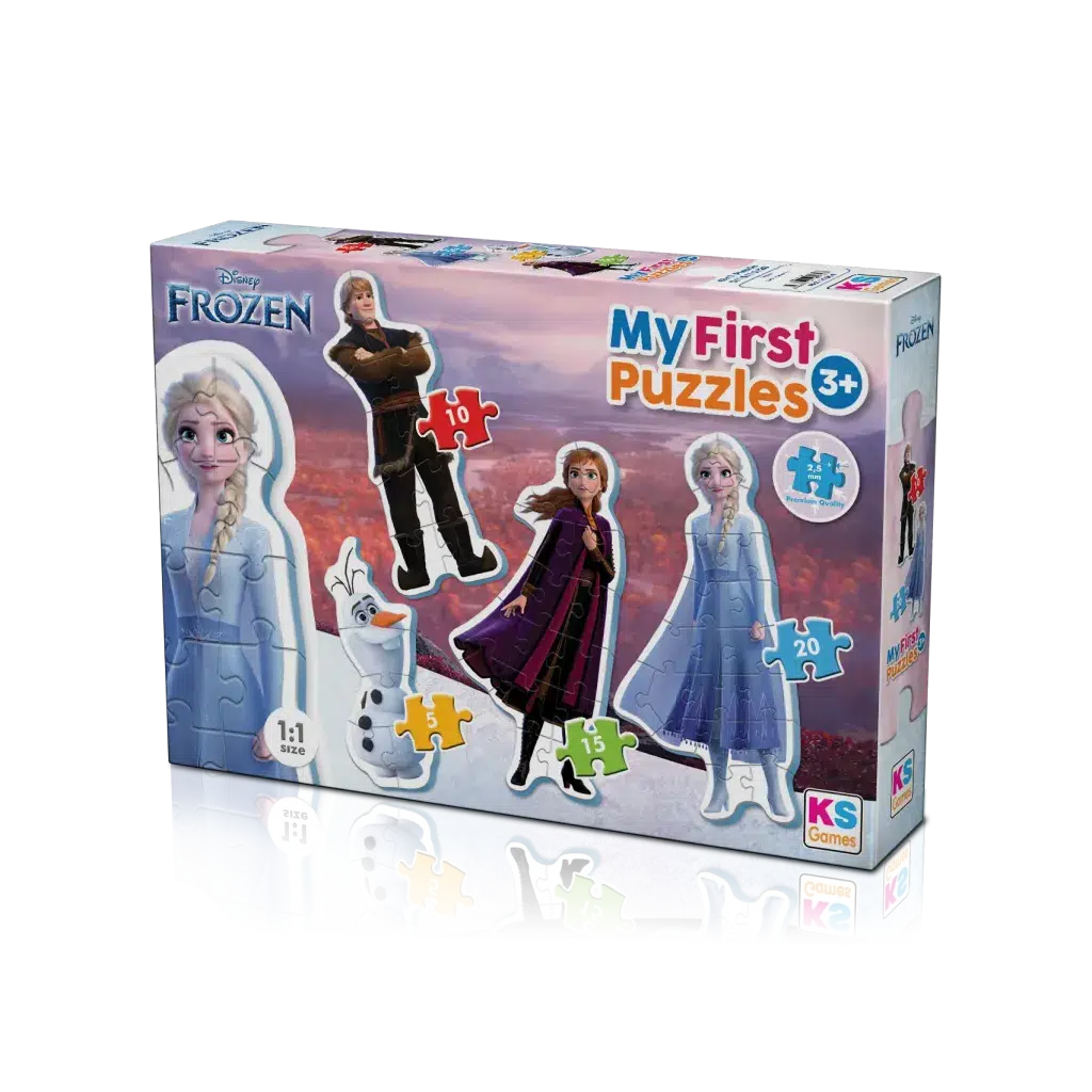 MyFirst CutOut Puzzles 4in1 Frozen
