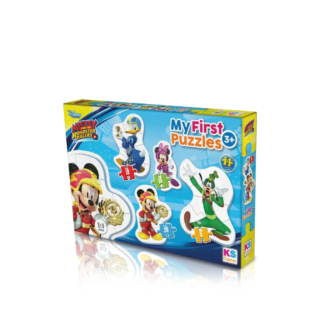 MyFirst CutOut Puzzles 4in1 Mickey Mouse