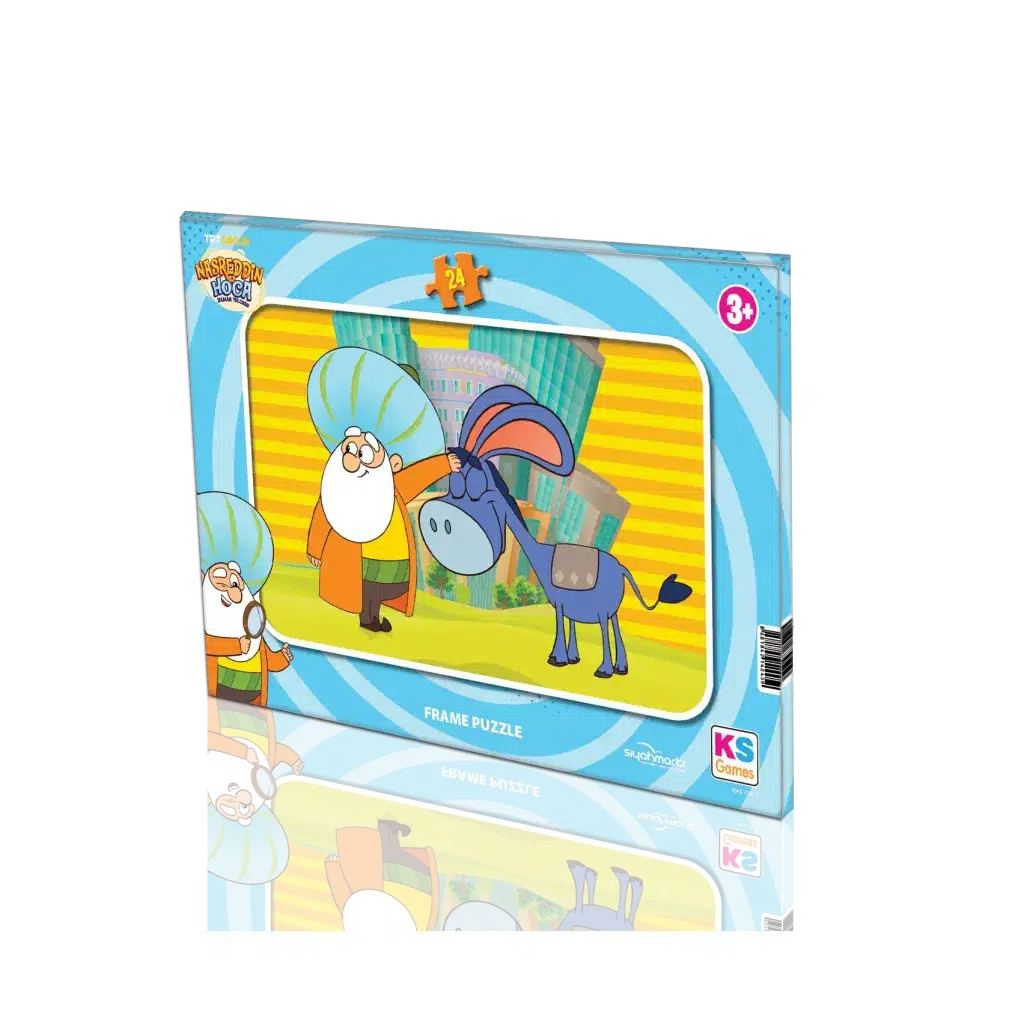 Nasreddin Hoca Frame Puzzle 24 Parça-1