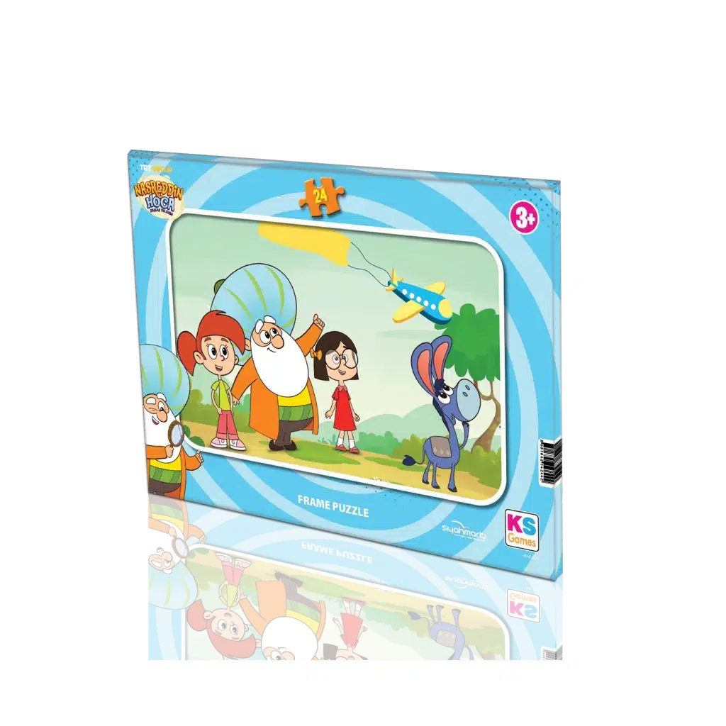 Nasreddin Hoca Frame Puzzle 24 Parça