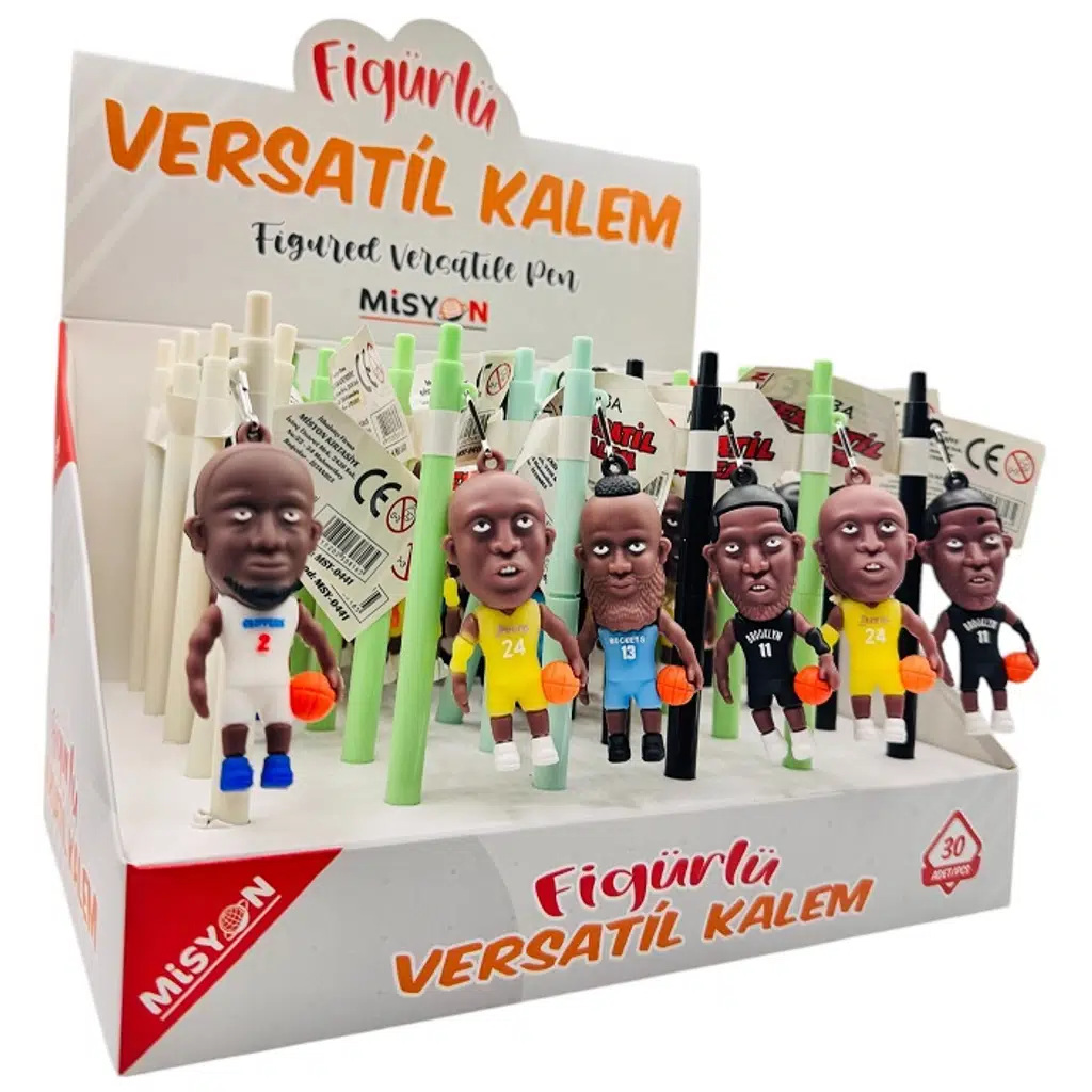 Nba Figürlü Versatil Kalem 0.7 30 Lu
