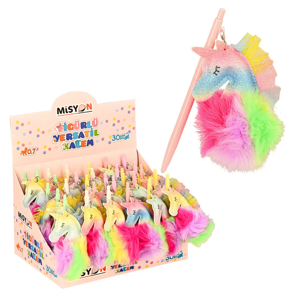 Ponpon Ünicorn Figürlü Versatil Kalem 0.7 30 Lu