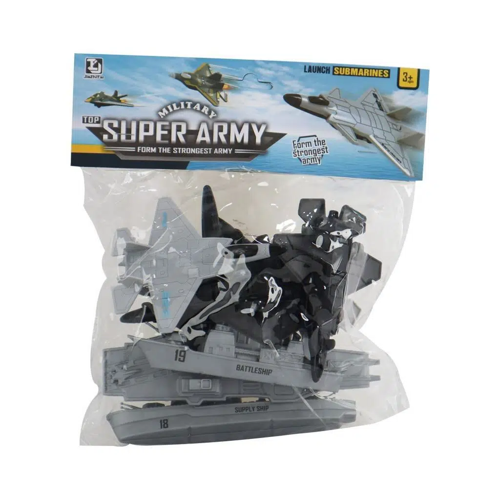 Poşetli Savaş Uçakları Seti