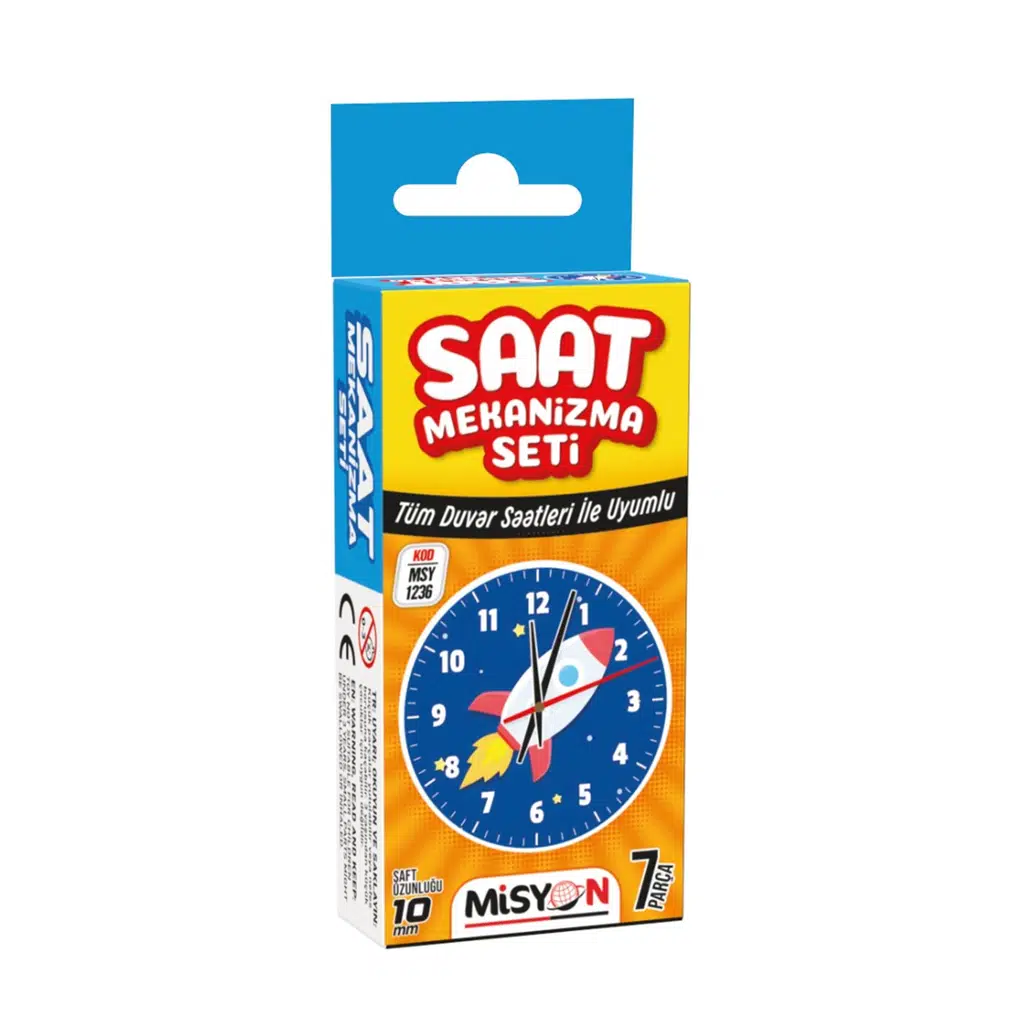 Saat Mekanizması Tekli Set