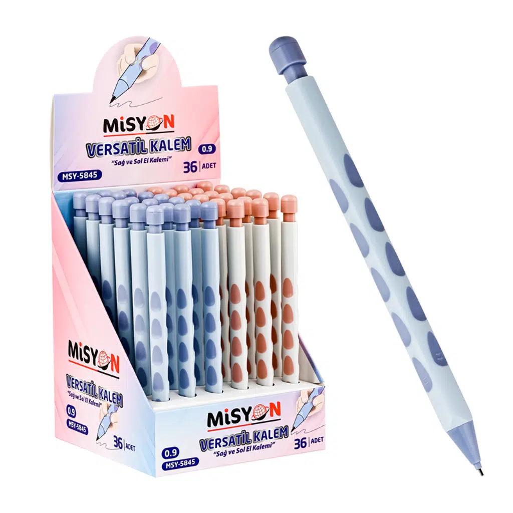 Sağ*Sol El Tutuşlu Versatil Kalem 0,9 36 Lı