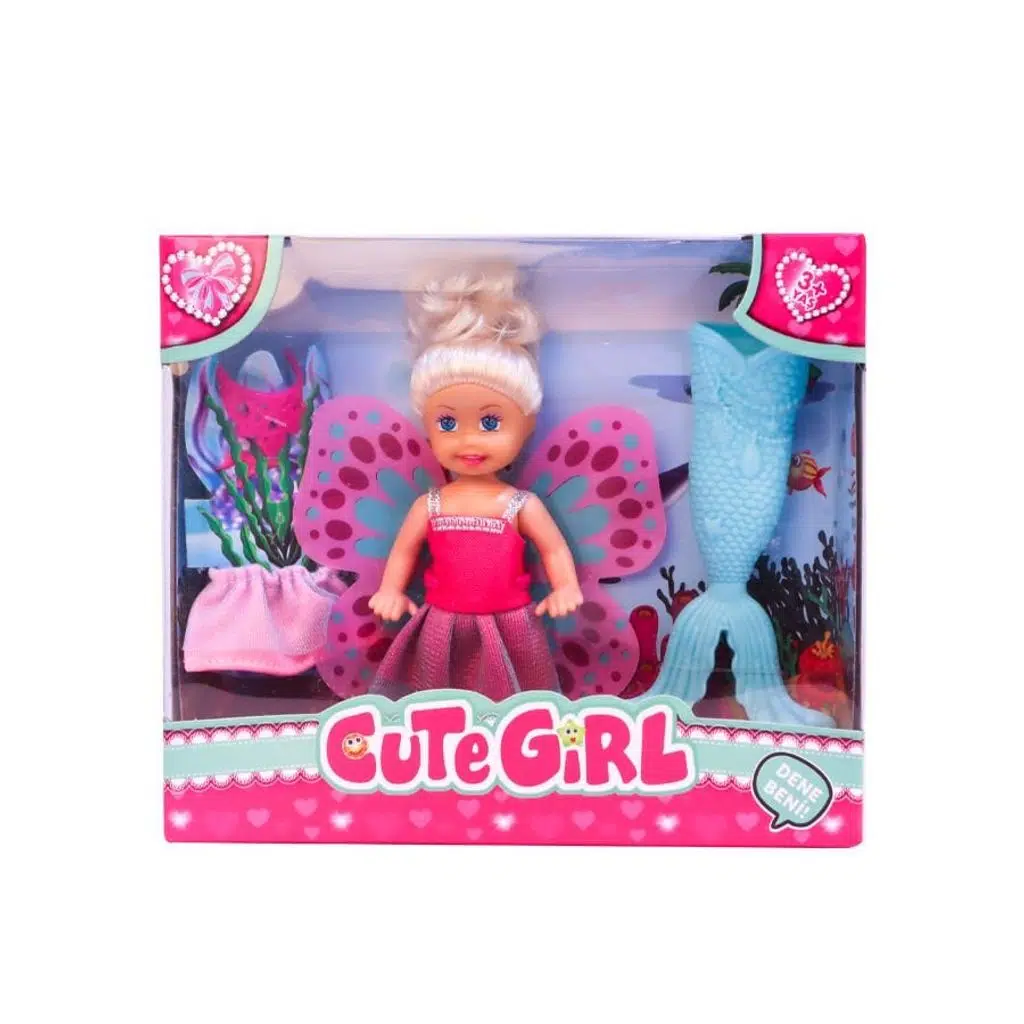 Sevimli Bebek Deniz Kızı