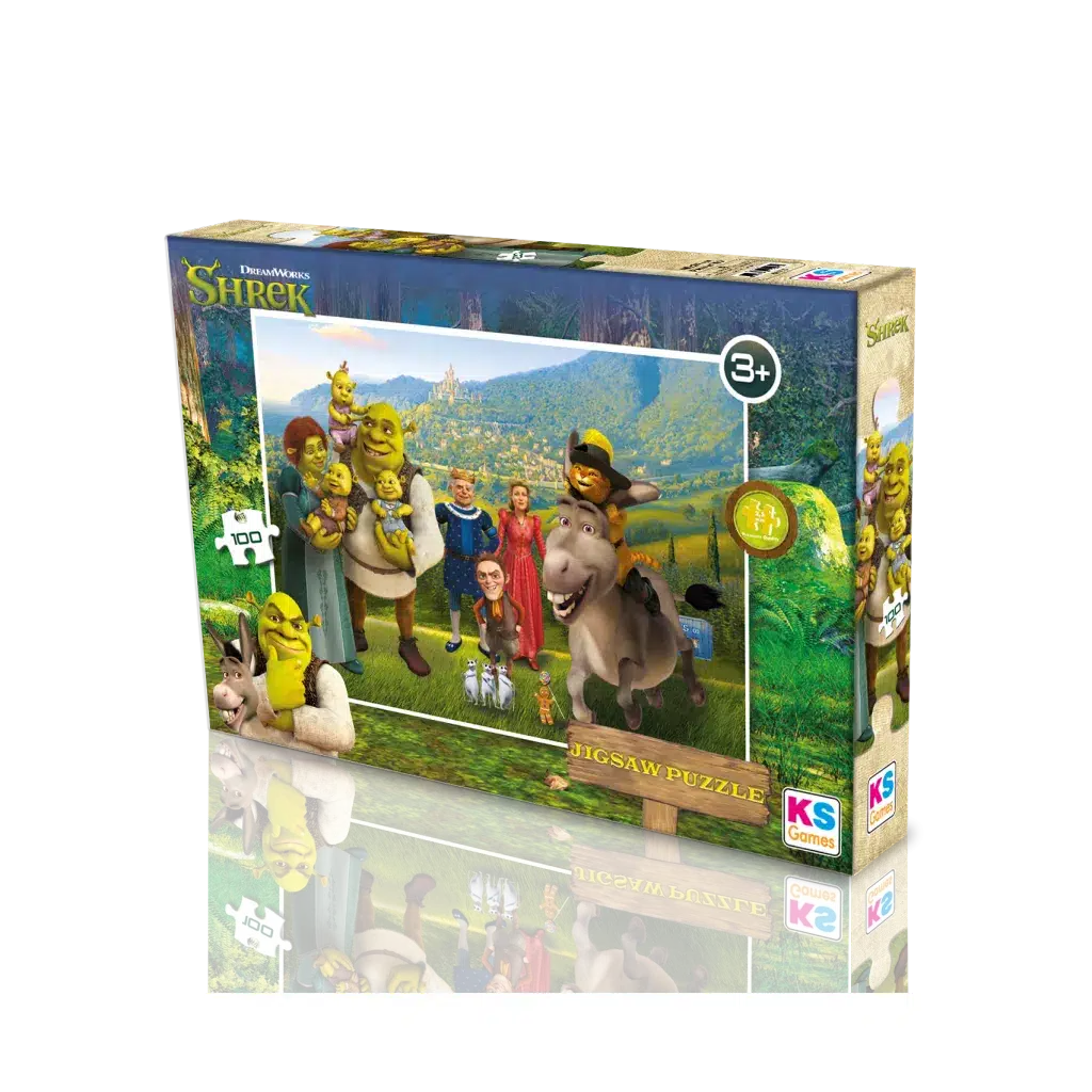 Shrek 100 Parça Puzzle