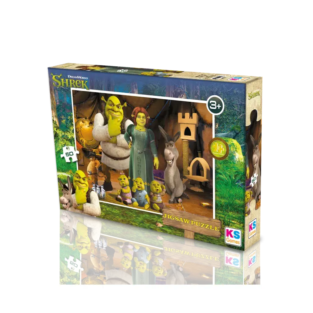 Shrek 50 Parça Puzzle