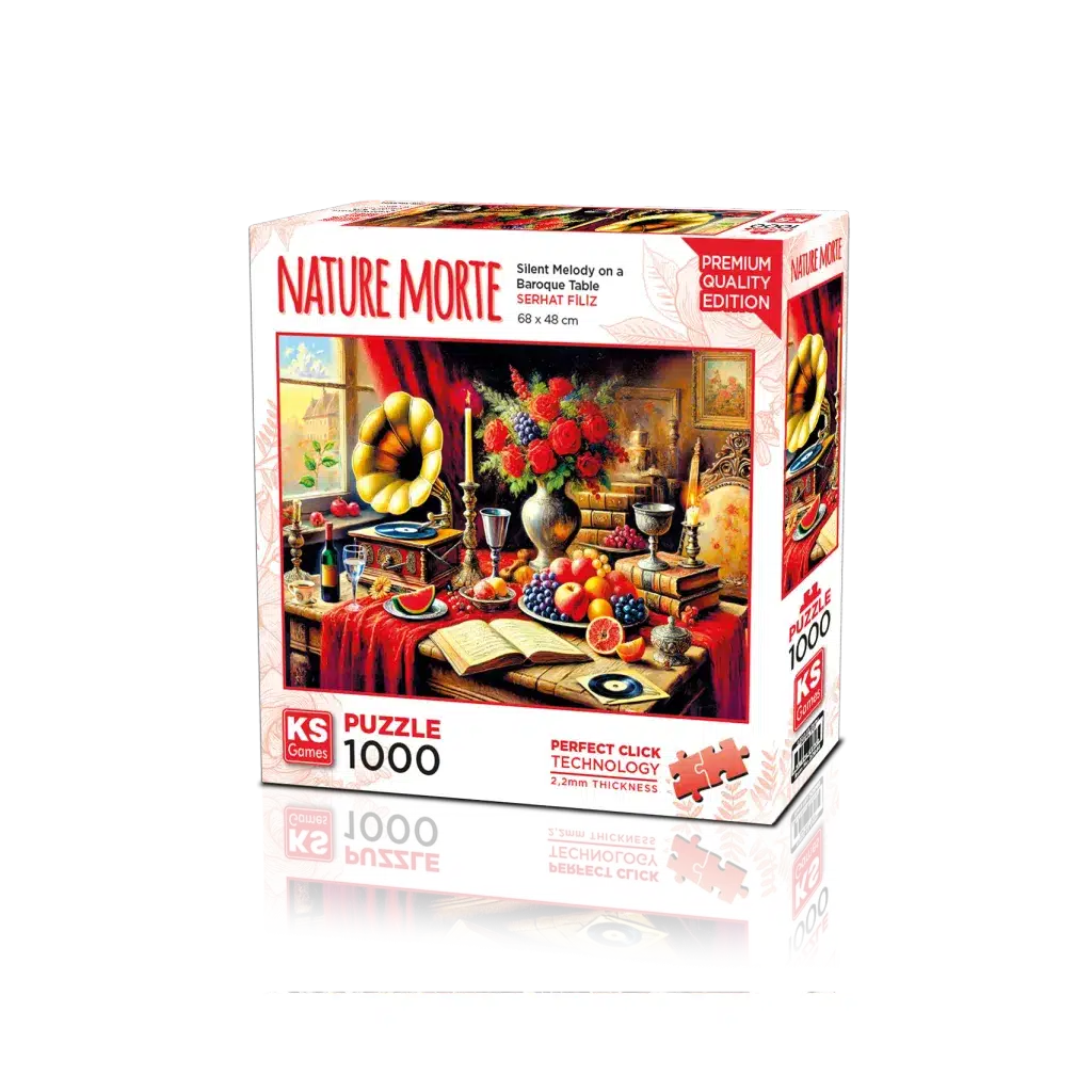 Silent Melody on a Baroque Table 1000 Parça Puzzle