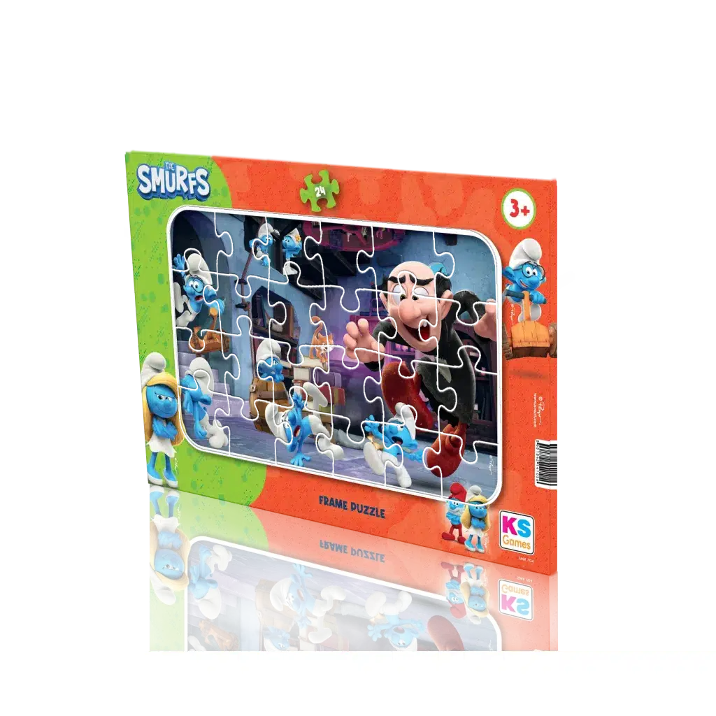 Şirinler Frame Puzzle 24 Parça