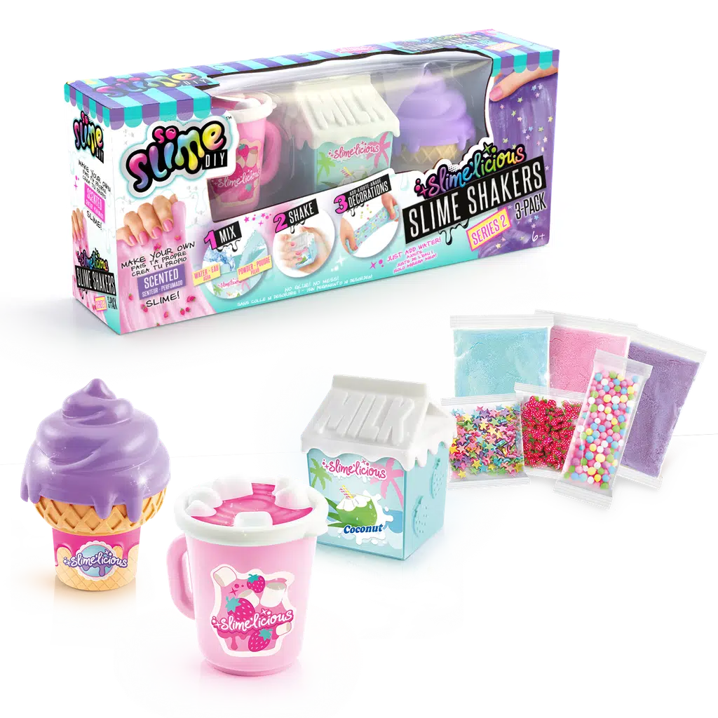 Slimelicious Slime Shaker Üçlü Paket