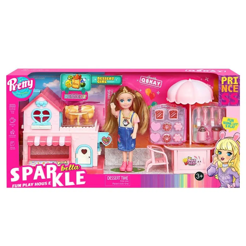 Sparkle Bella Princess Yemek Dükkanı Seti