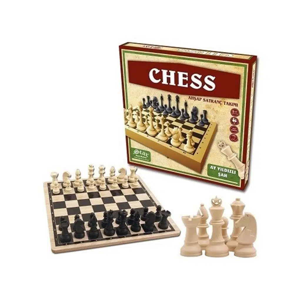 STAR CHESS AHŞAP SATRANÇ TAKIMI 1050859 