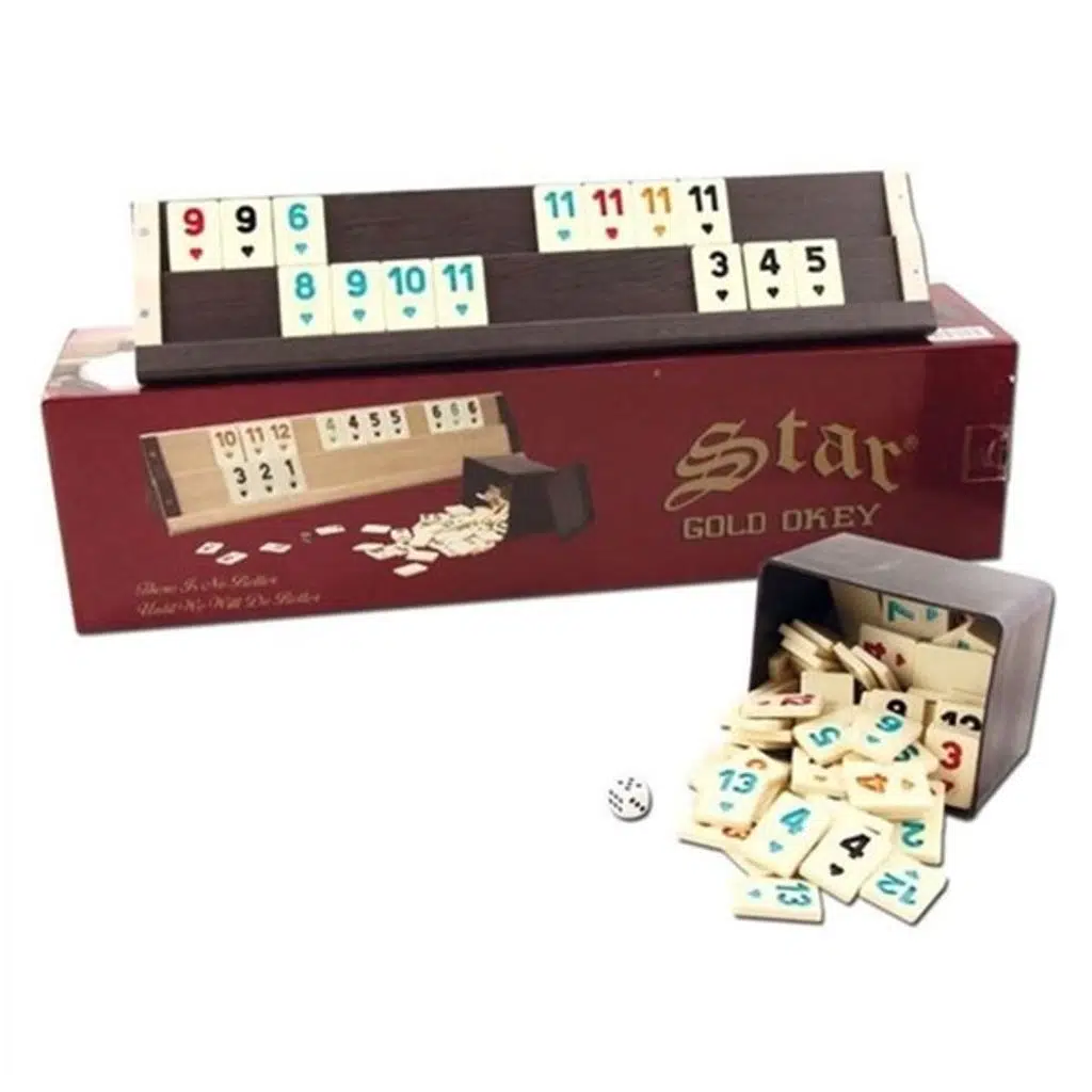 STAR GOLD OKEY AHŞAP KOYU RENK 1010778 